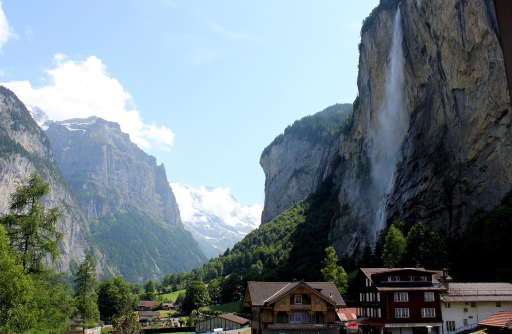 Hotel Staubbach Lauterbrunnen Exterior foto